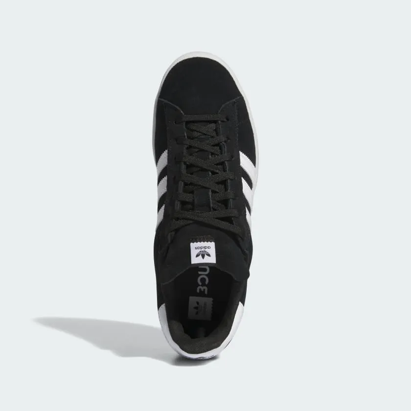 Adidas Campus ADV Shoes - Mens Black/White/White