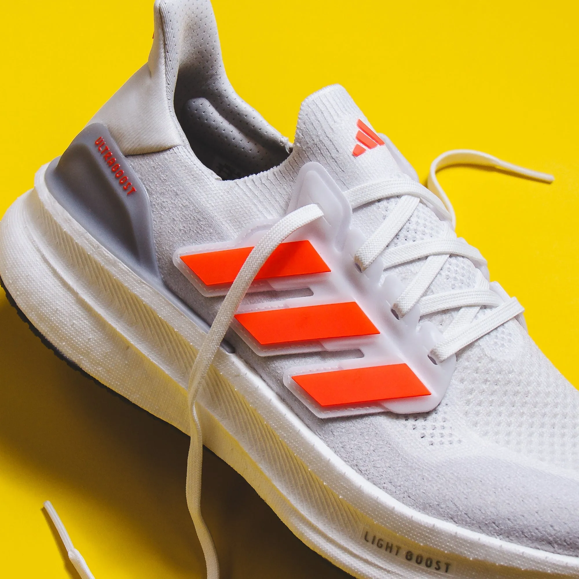Adidas Men Ultraboost 5 White Red ID8818