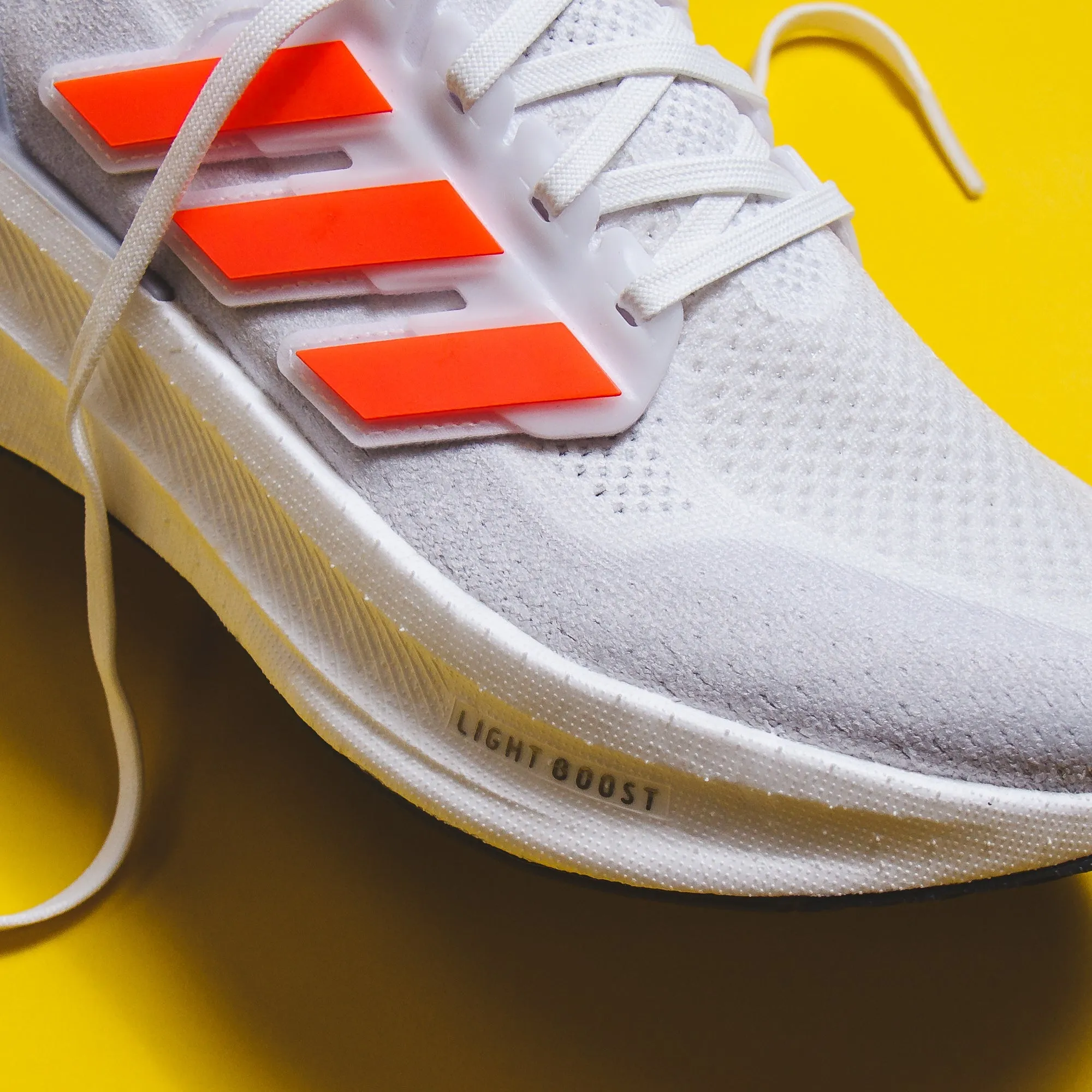 Adidas Men Ultraboost 5 White Red ID8818