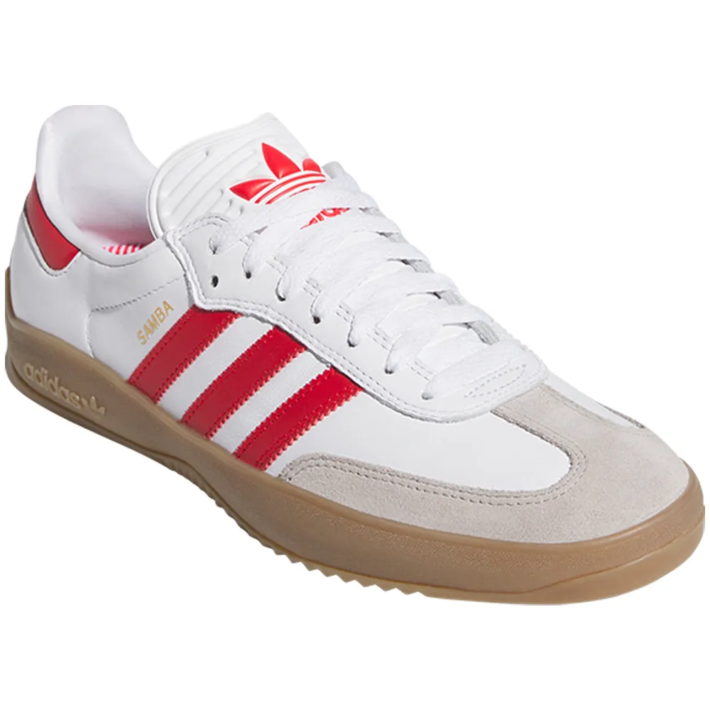 Adidas Puig Samba Shoes White/Better Scarlet/Gum