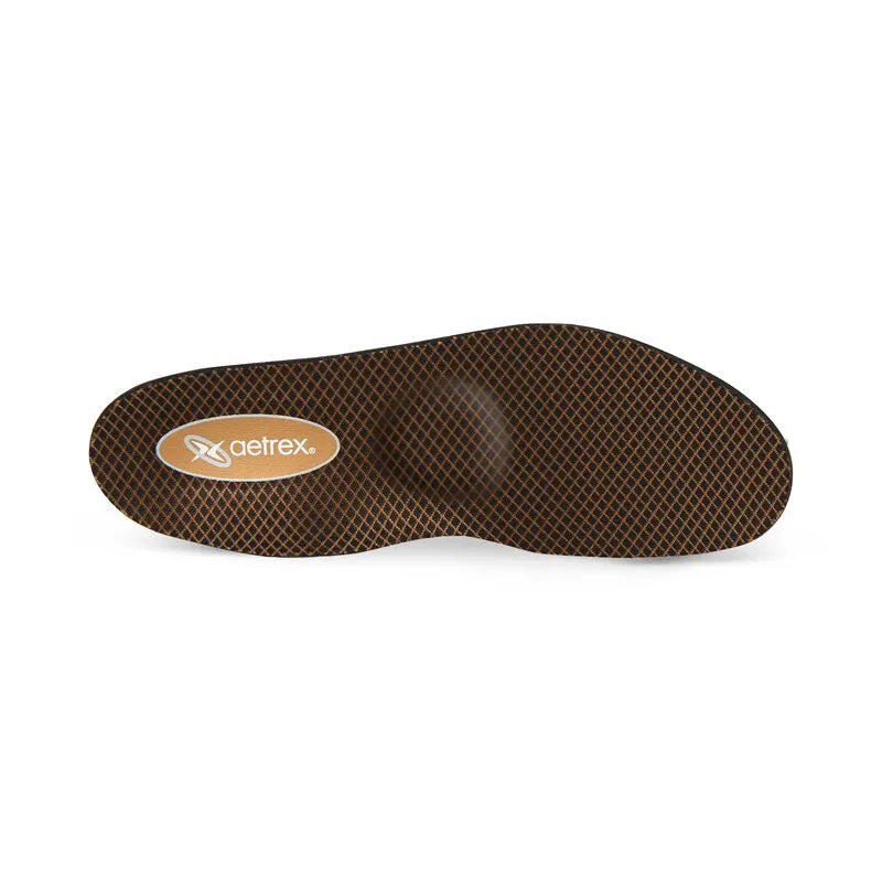 Aetrex Women's Compete Posted Orthotics With Metatarsal Support for Flat & Low Arches
