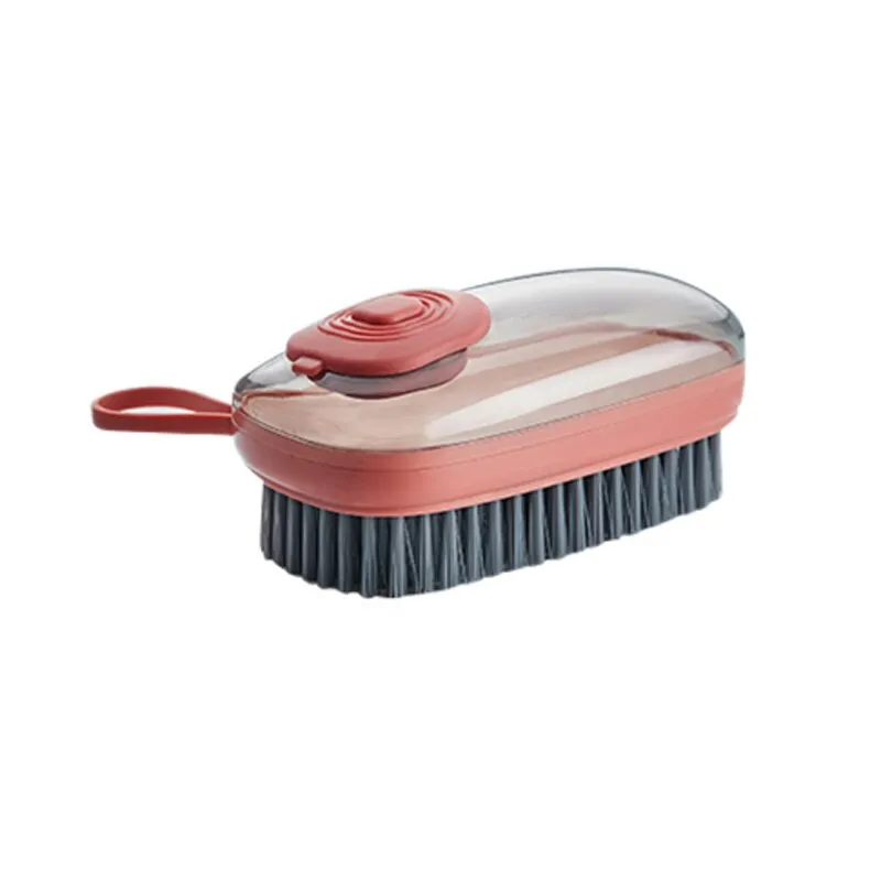 Automatic Detergent Adding Dishwashing Cleaning Brush