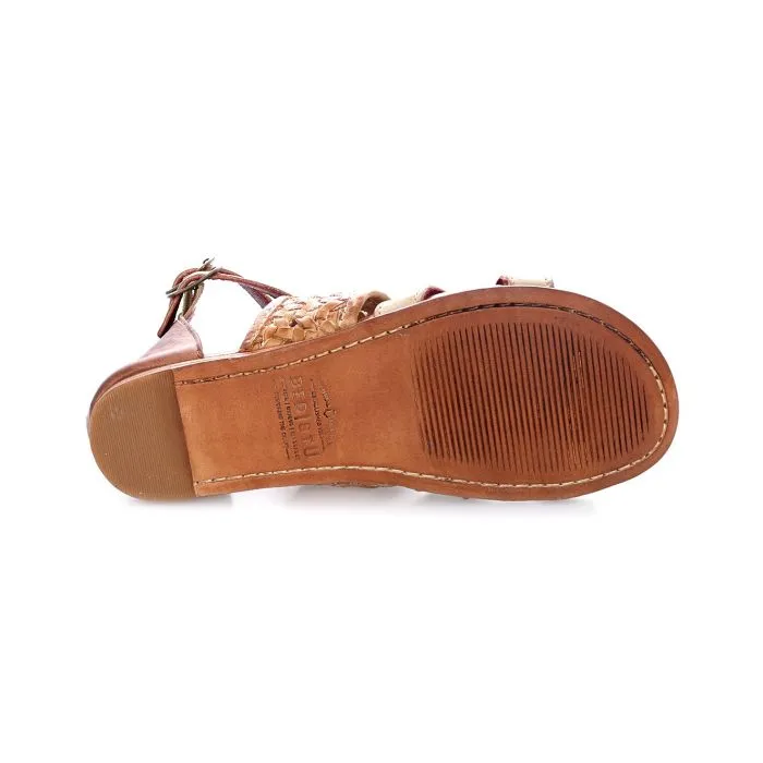 BED|STU CAPRIANA SANDAL -CAFE LATTE RUSTIC