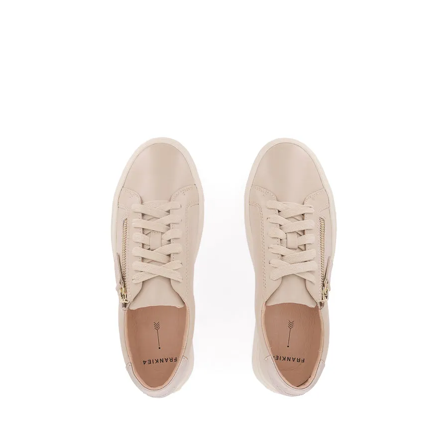 BILLIE - ECRU LEATHER