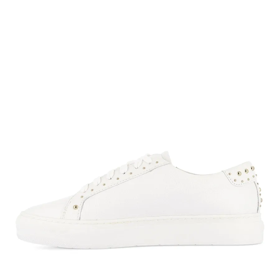 BILLIE - WHITE STUD LEATHER