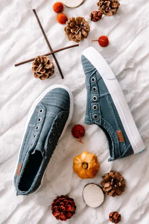 Blowfish Play Desert Iron Color Washed Jersey Sneaker