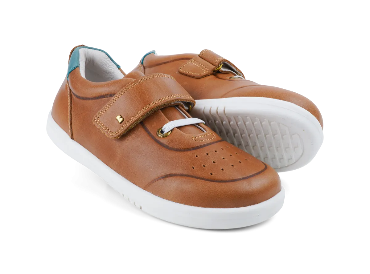 Bobux KP Ryder Caramel & Slate Trainers