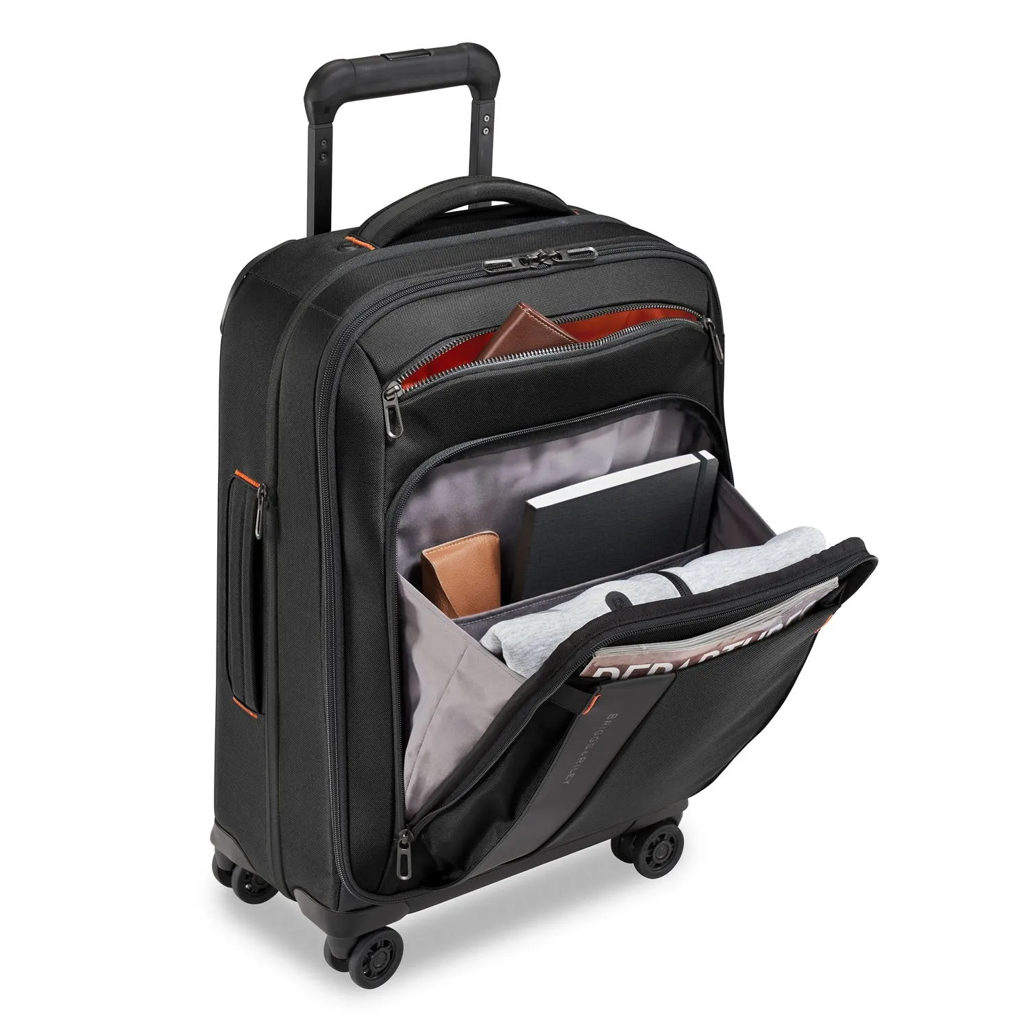 Briggs & Riley ZDX Domestic 22" Carry-On Expandable Spinner - Black