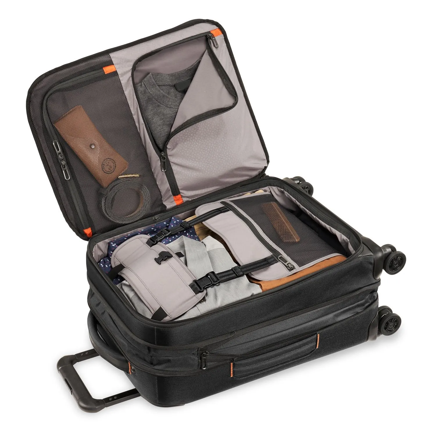 Briggs & Riley ZDX Domestic 22" Carry-On Expandable Spinner - Black
