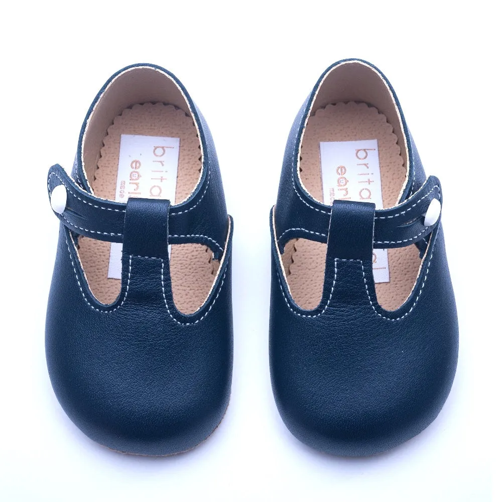 Britannical x Early Days - Alex Pre-Walker Baby Shoes - Navy Blue