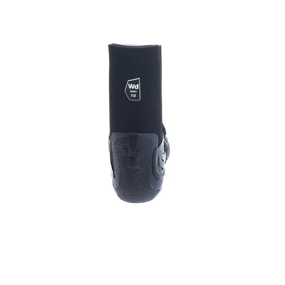 C Skins Wired 7mm Round Toe Wetsuit Boots - Black/Charcoal