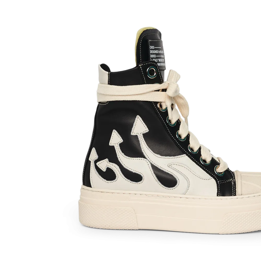 CALIPSO FLAME – Black White High