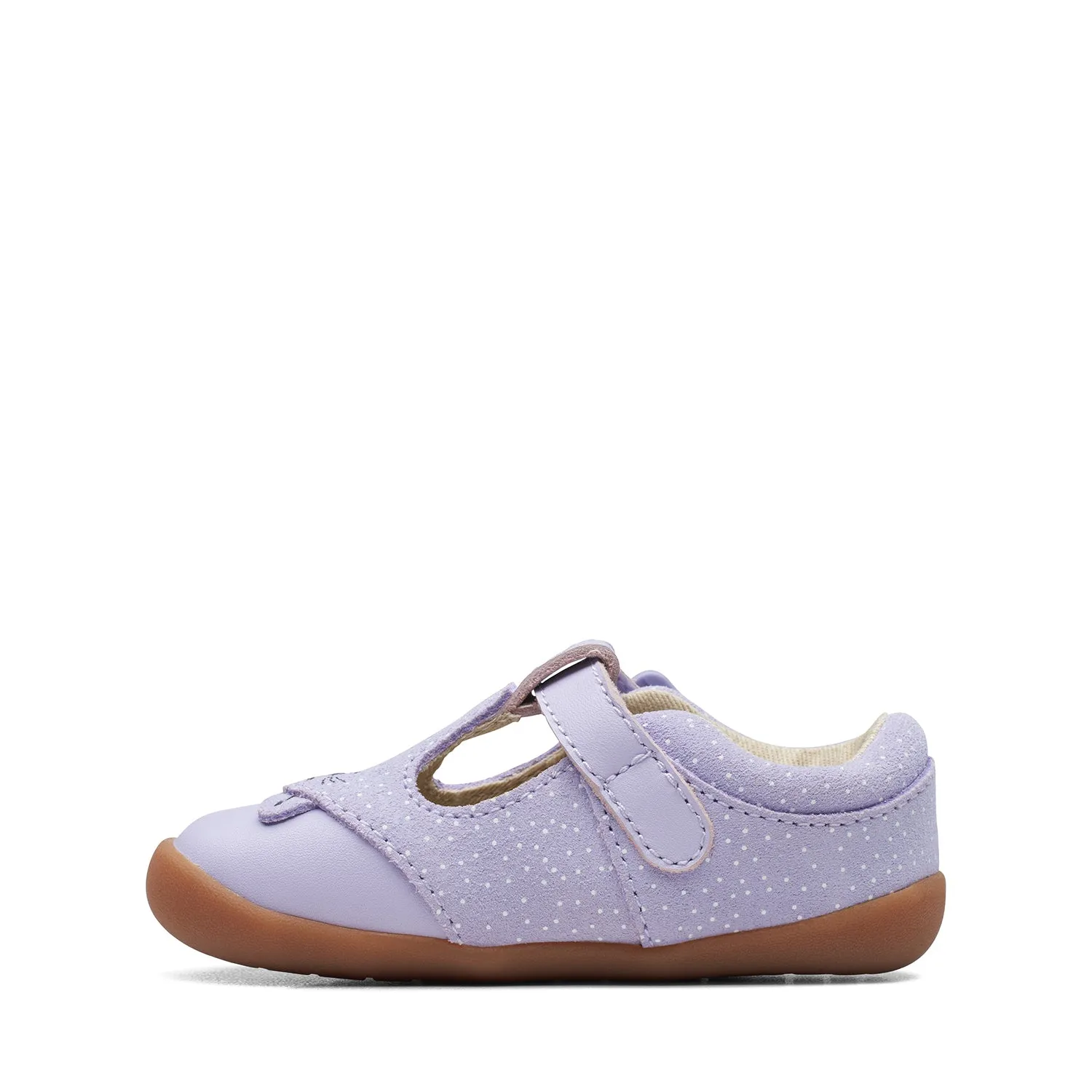 CLARKS GIRLS ROAMER CUB TODDLER. (WIDE FIT)