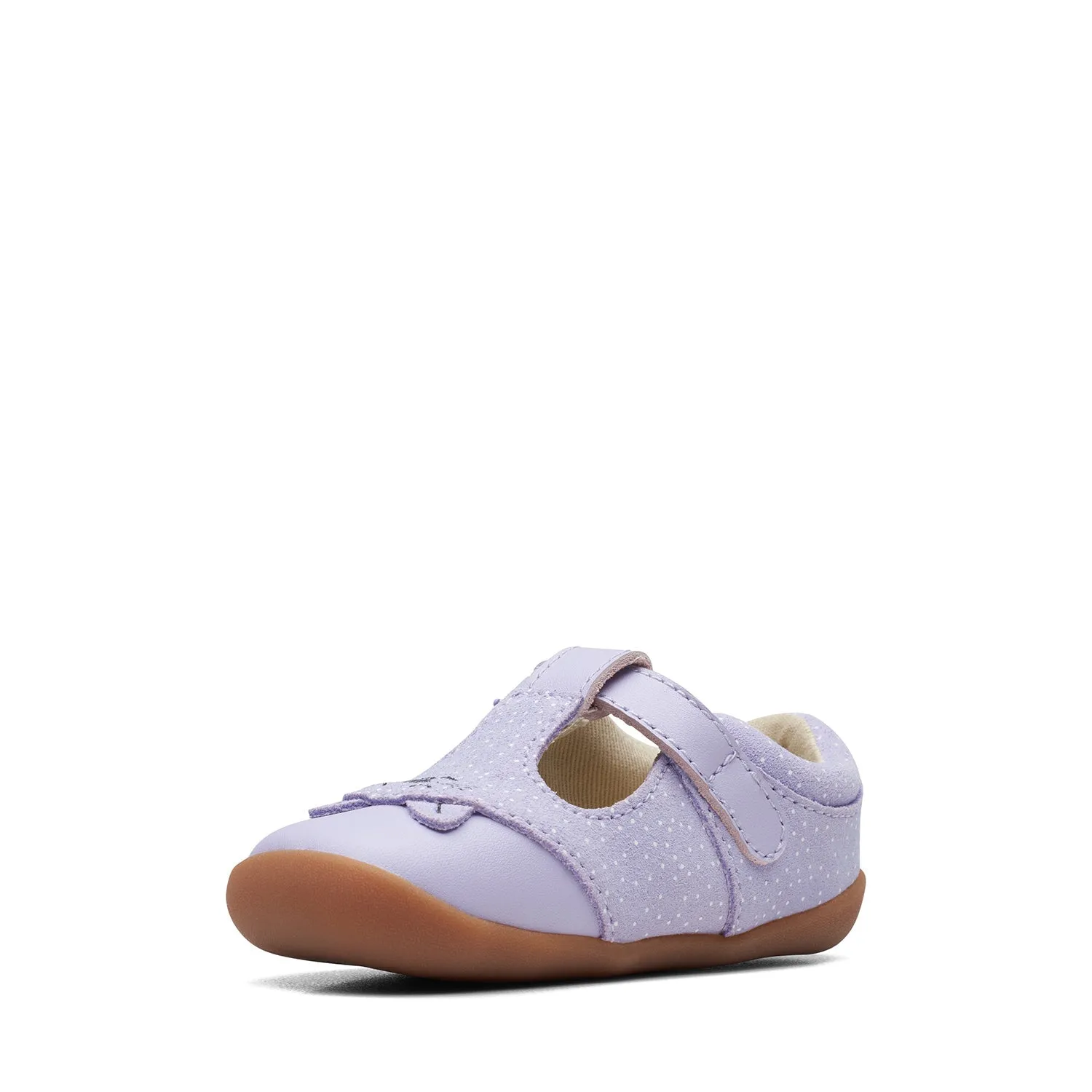 CLARKS GIRLS ROAMER CUB TODDLER. (WIDE FIT)