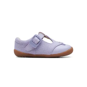 CLARKS GIRLS ROAMER CUB TODDLER. (WIDE FIT)