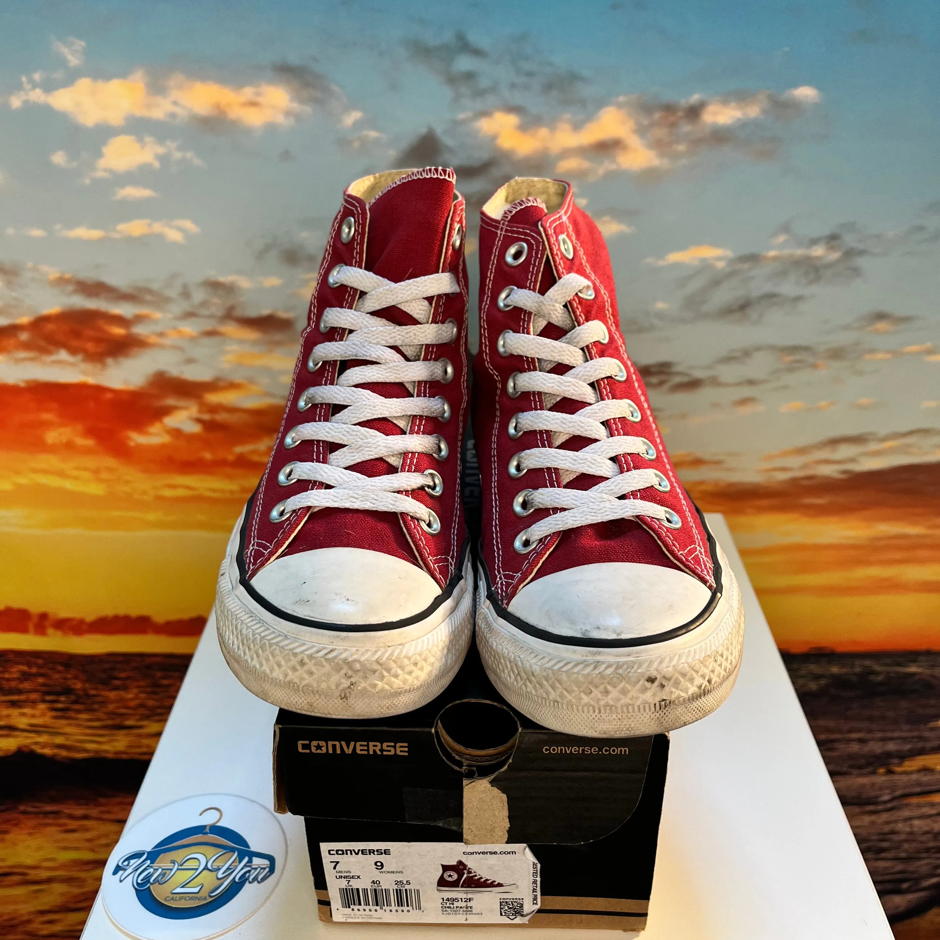 Converse Chuck Taylor High ‘Chilli Paste’