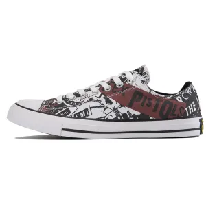 Converse Unisex: Chuck Taylor All Star Sex Pistols White Sneakers