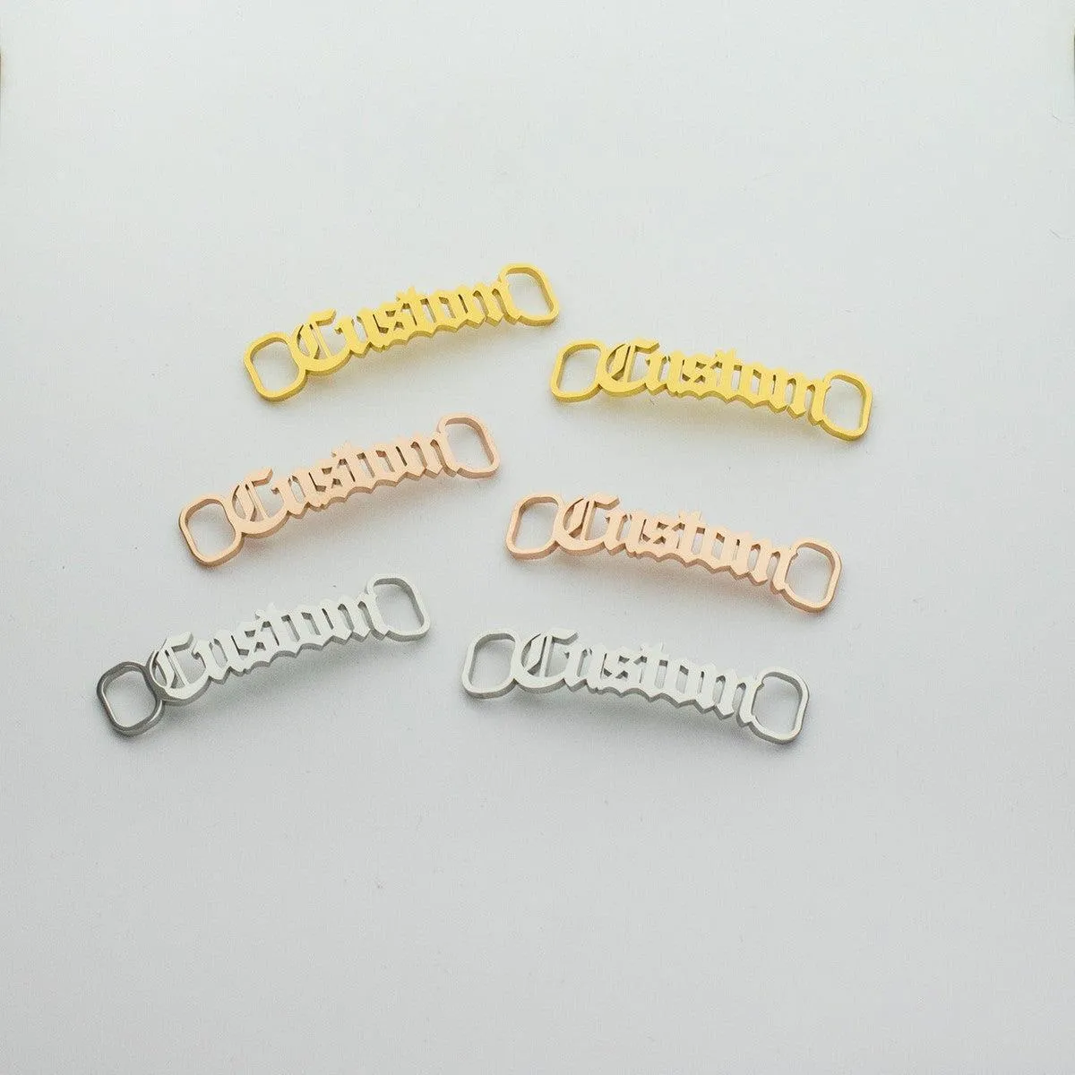 Custom Name Shoelace Buckle