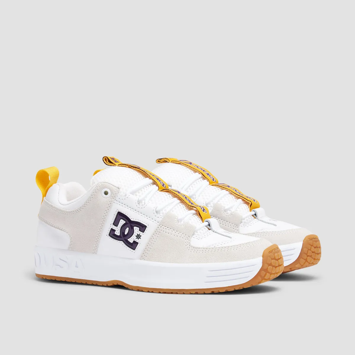 DC Lynx OG Shoes - White/Purple