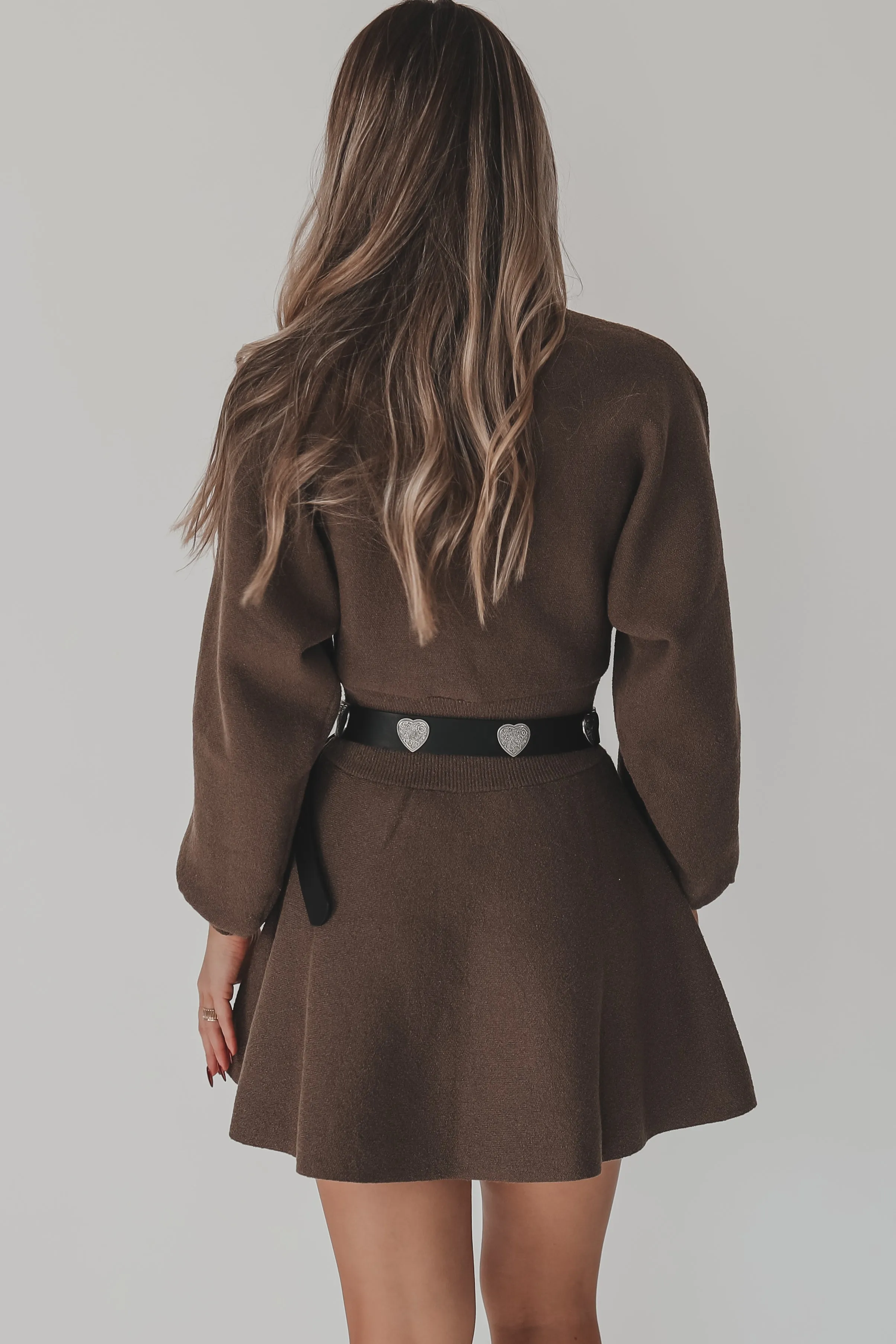 DEAL Sweet On Me Babydoll Long Sleeve Sweater Dress