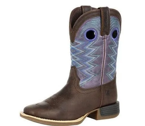 Durango Boots Kids Lil Rebel Pro Western Amethyst (DBT0225)