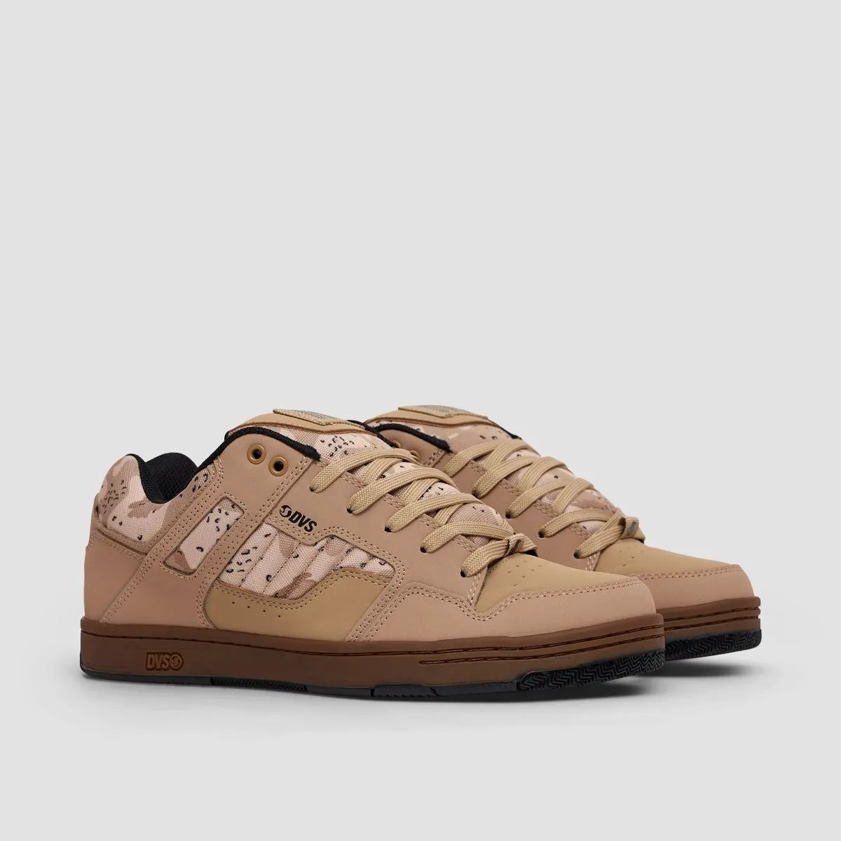 DVS Enduro 125 Shoes - Tan/Camo Nubuck