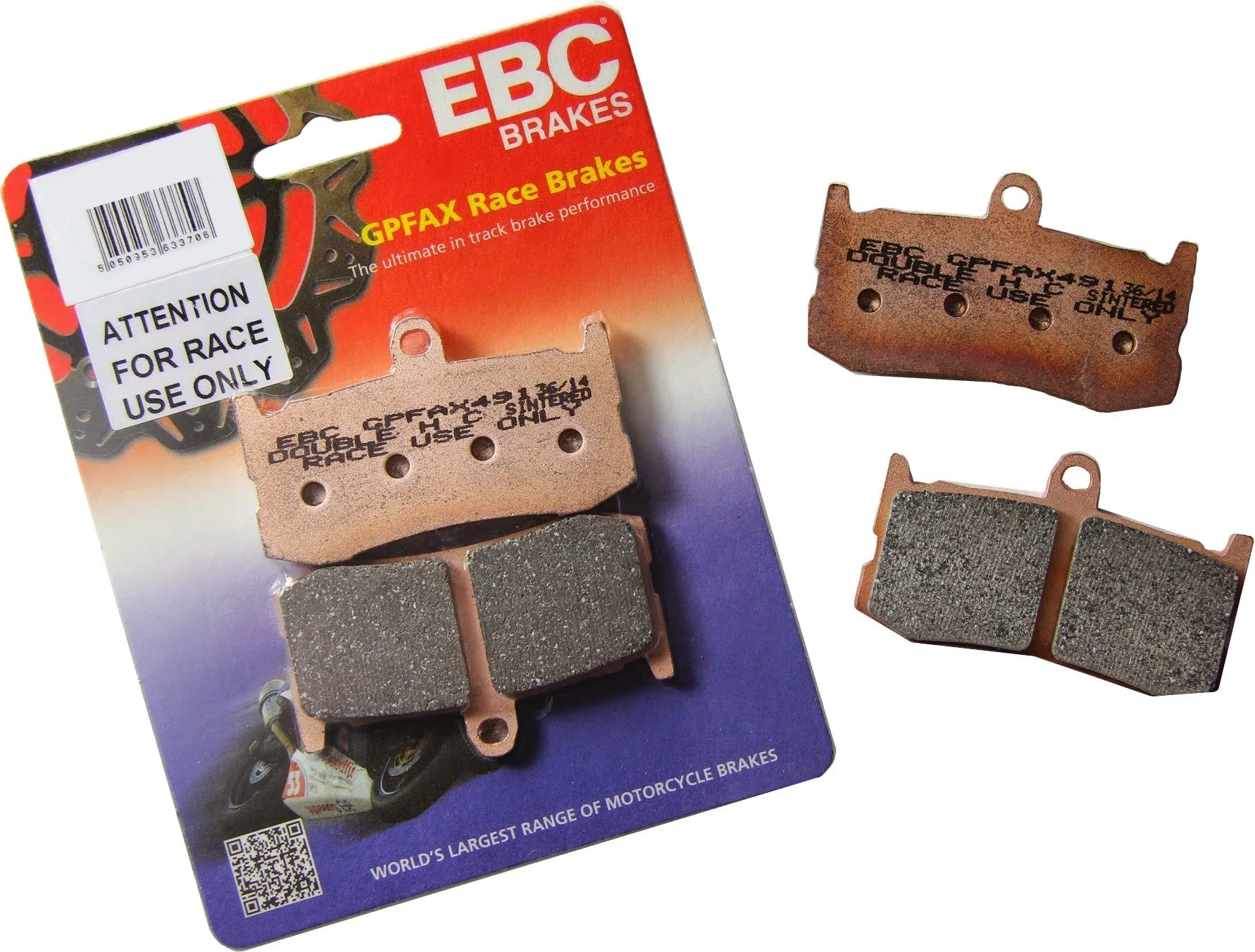 EBC GPFAX604/4HH GPFAX Sintered Road Race Brake Pads