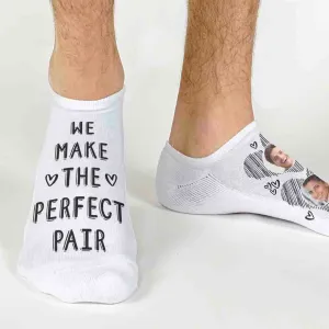 Fun Valentine's Day Socks - Custom Photo and Heart Design