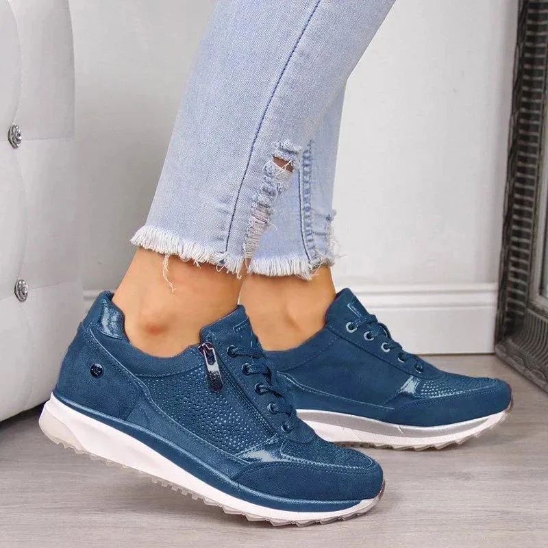 Gaby Zip-Up Orthopedic Sneakers
