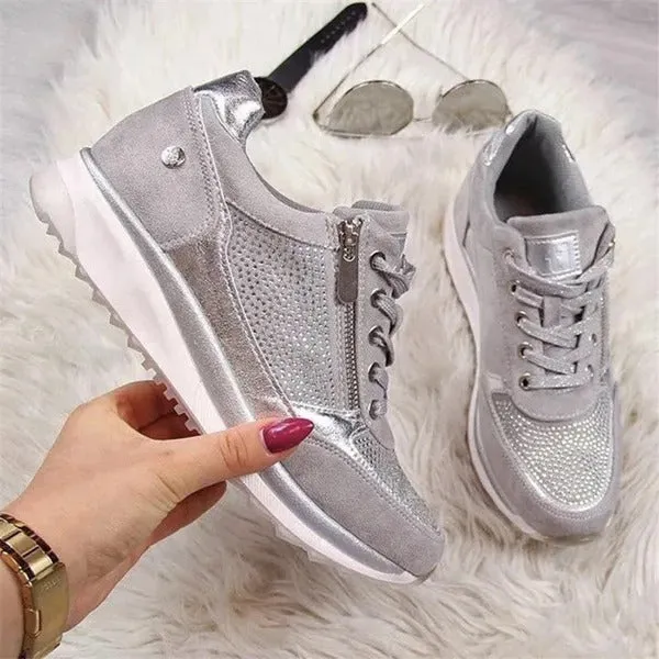 Gaby Zip-Up Orthopedic Sneakers
