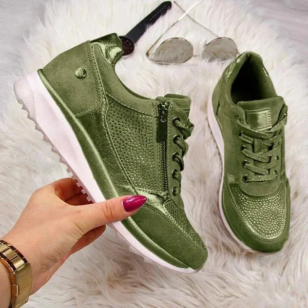 Gaby Zip-Up Orthopedic Sneakers