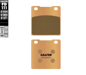 GALFER FD111G1371 HH Sintered Brake Pads