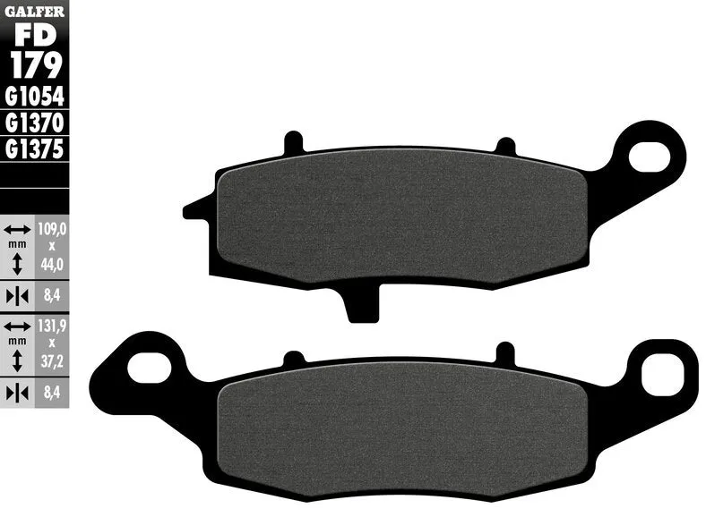 GALFER FD198G1370 HH Sintered Brake Pads