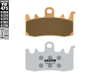 GALFER FD475G1375 HH Sintered Brake Pads
