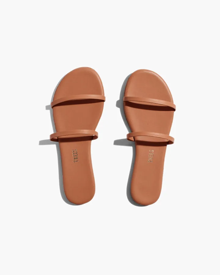 Gemma Vegan Sandal Matte Au Naturale | TKEES