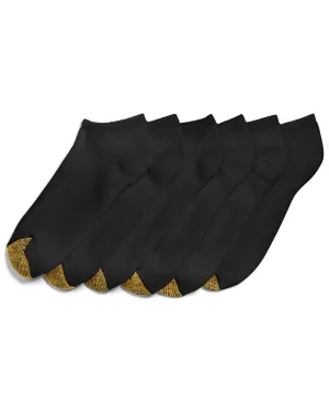 Gold Toe Women's Ankle Cushion No Show 6-Pack Socks. 4343