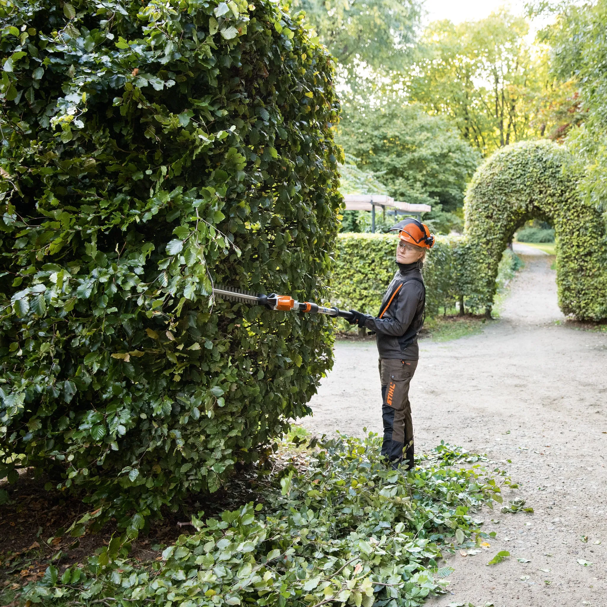 HLA 86 Long-reach Cordless Hedge Trimmer