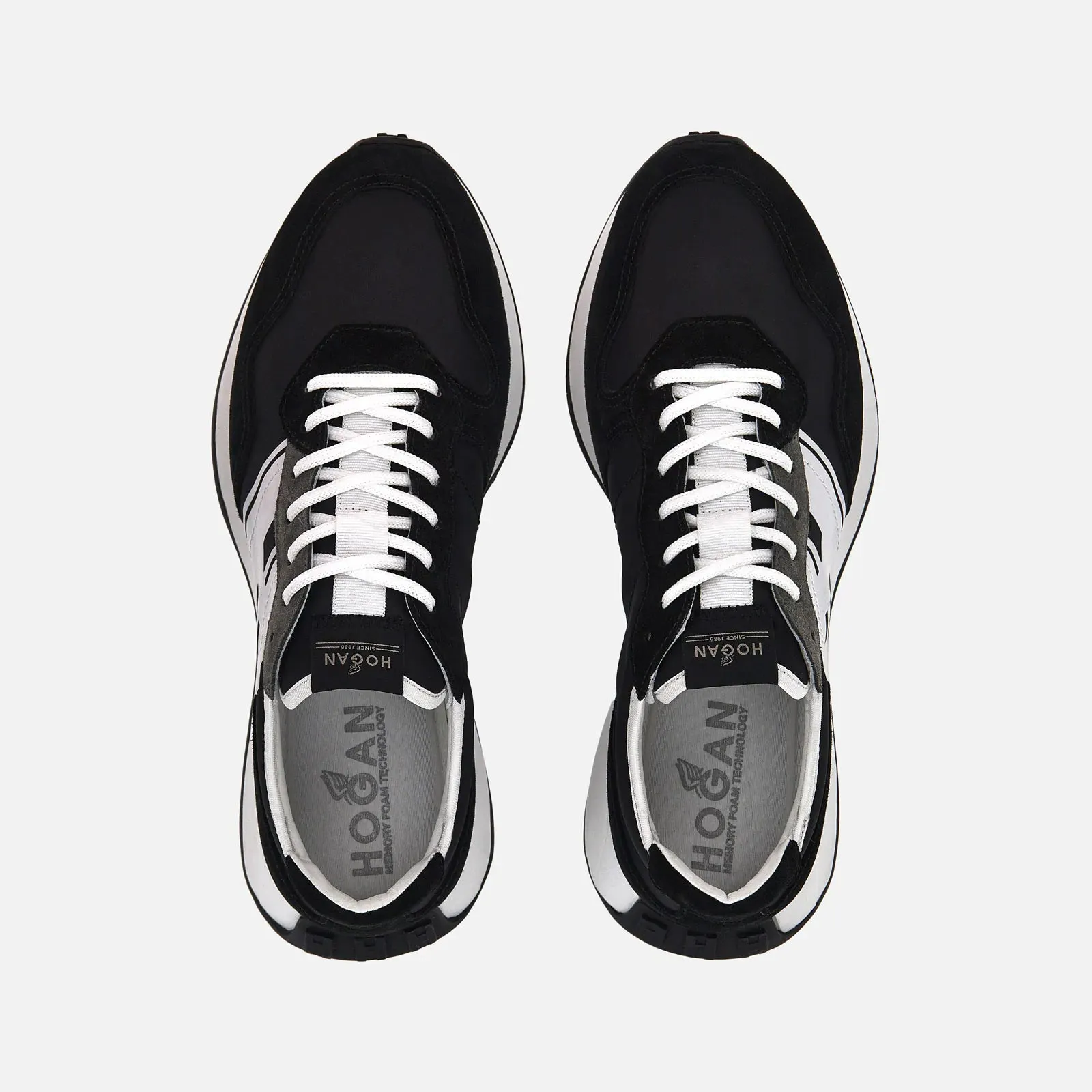 Hogan H601 Sneakers - Black/Grey