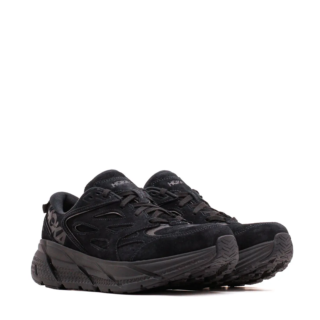 Hoka One One Unisex Clifton L Suede Black 1122571-BBLC