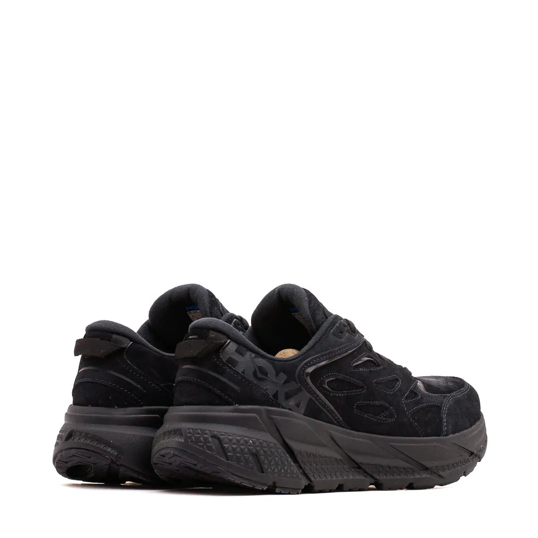 Hoka One One Unisex Clifton L Suede Black 1122571-BBLC