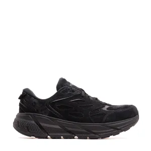 Hoka One One Unisex Clifton L Suede Black 1122571-BBLC