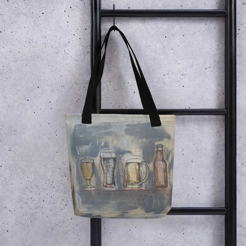 I Love Crafts - Artful Tote Bag