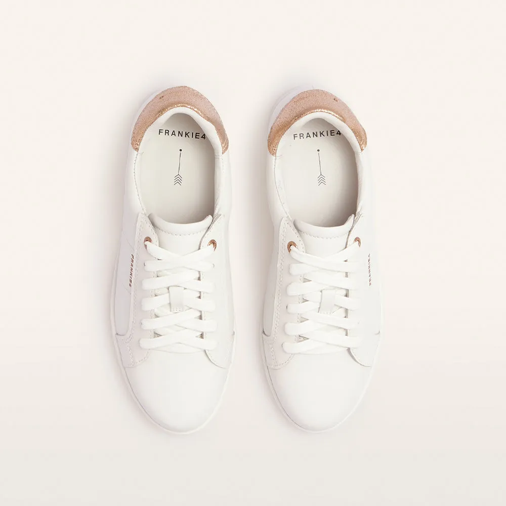 Jackie V White/Rose Gold