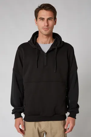 Jetpilot Leveled Mens 2.0 Pullover Hoodie - Black