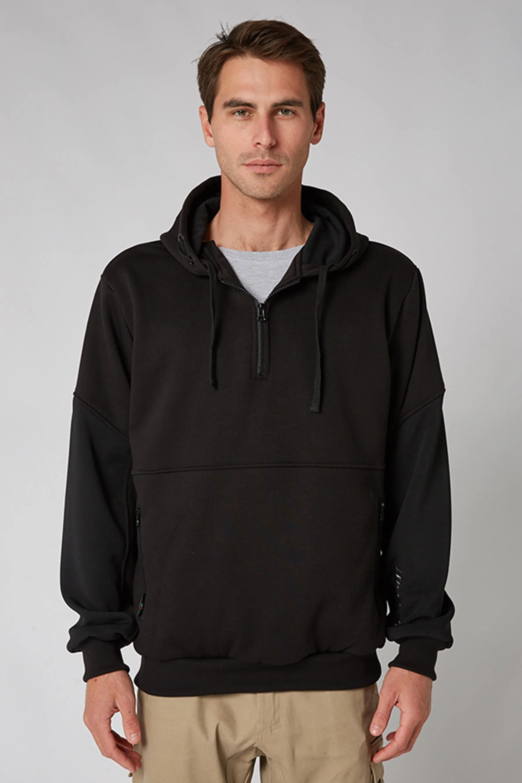 Jetpilot Leveled Mens 2.0 Pullover Hoodie - Black