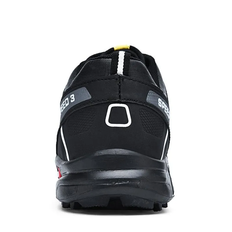 large size outdoor mountaineering shoes men's shoes breathable shock absorption sports hiki