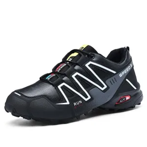 large size outdoor mountaineering shoes men's shoes breathable shock absorption sports hiki