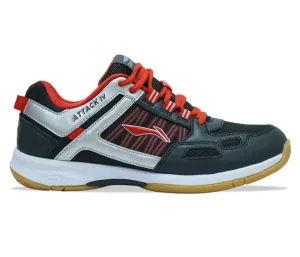 Li-Ning Shoes AYTP056-2 Attack IV Dark Gray/Red