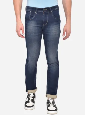 Light Blue Washed Slim Fit Jeans | JadeBlue