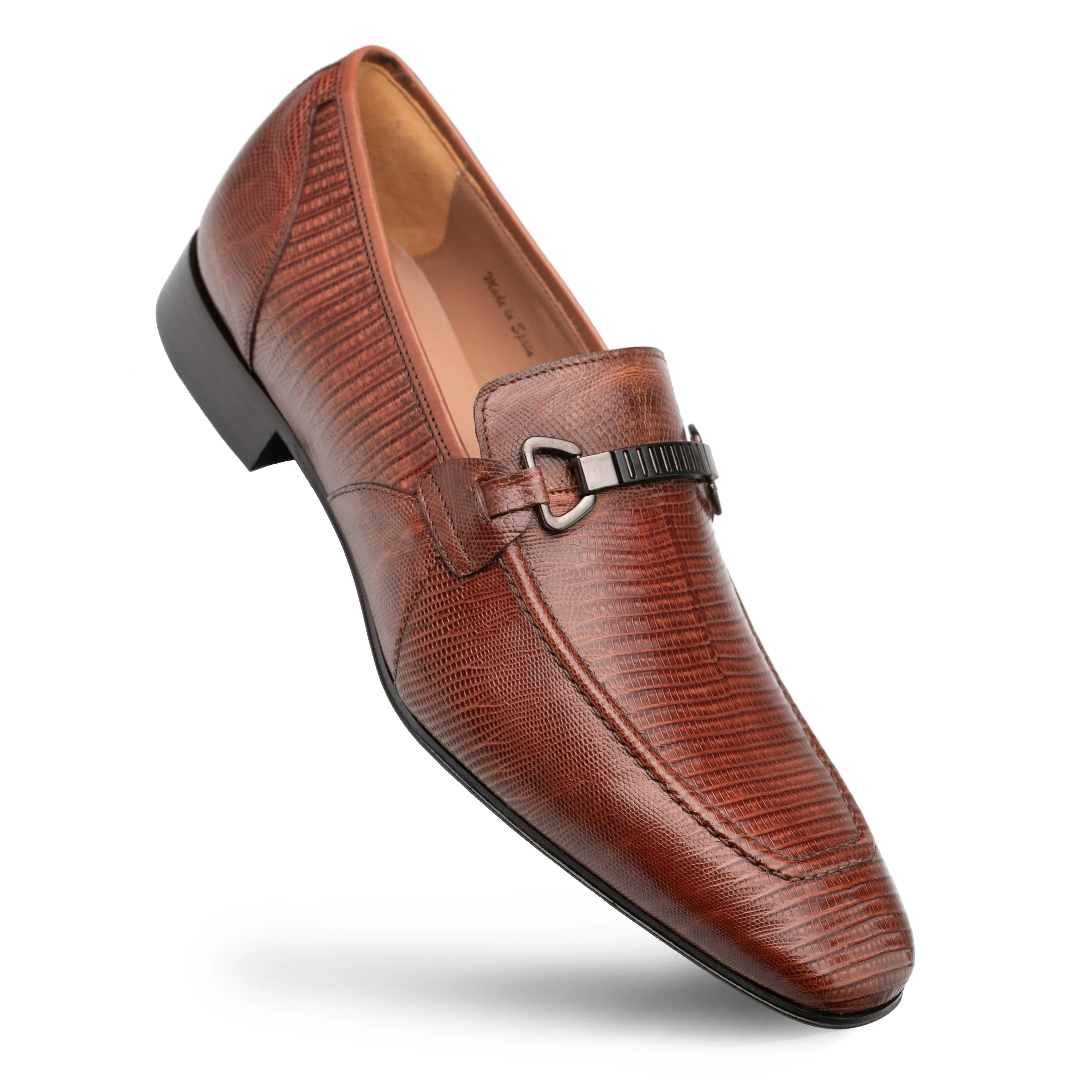 Lizard Dress Ornament Loafer